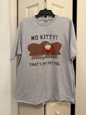 Graphic South Park "No Kitty! That's My Pot Pie."